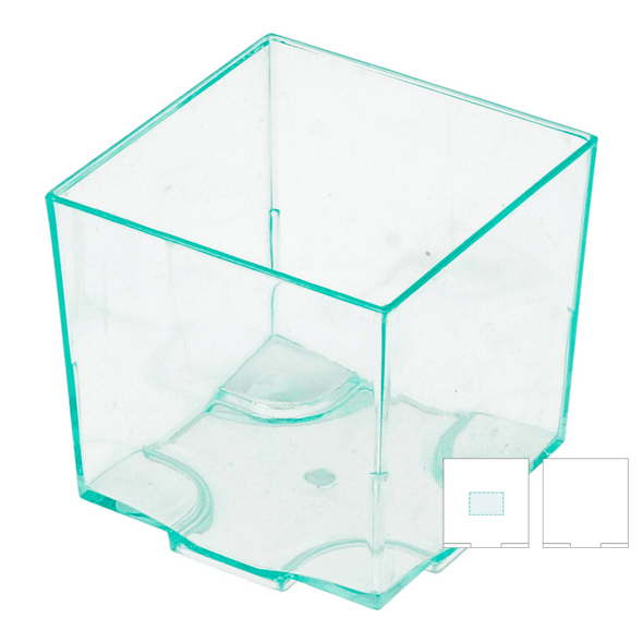 Cube Containers for Appetizers and Snacks PS
